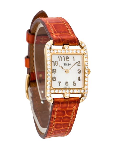 hermes cape cod watch band|hermes cape cod diamond watch.